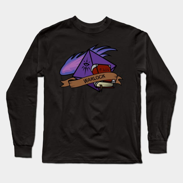 Warlock Class (Dungeons and Dragons) Long Sleeve T-Shirt by Alouna